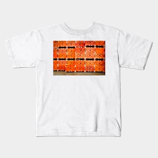 Stacked Apple Crates Kids T-Shirt